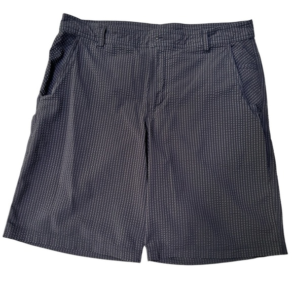 Lululemon | Men’s Kahuna Seersucker Shorts in Black M7350S, Size 38 - Picture 1 of 8
